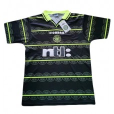 Celtic 99/00 Away Black&Green Soccer Jersey